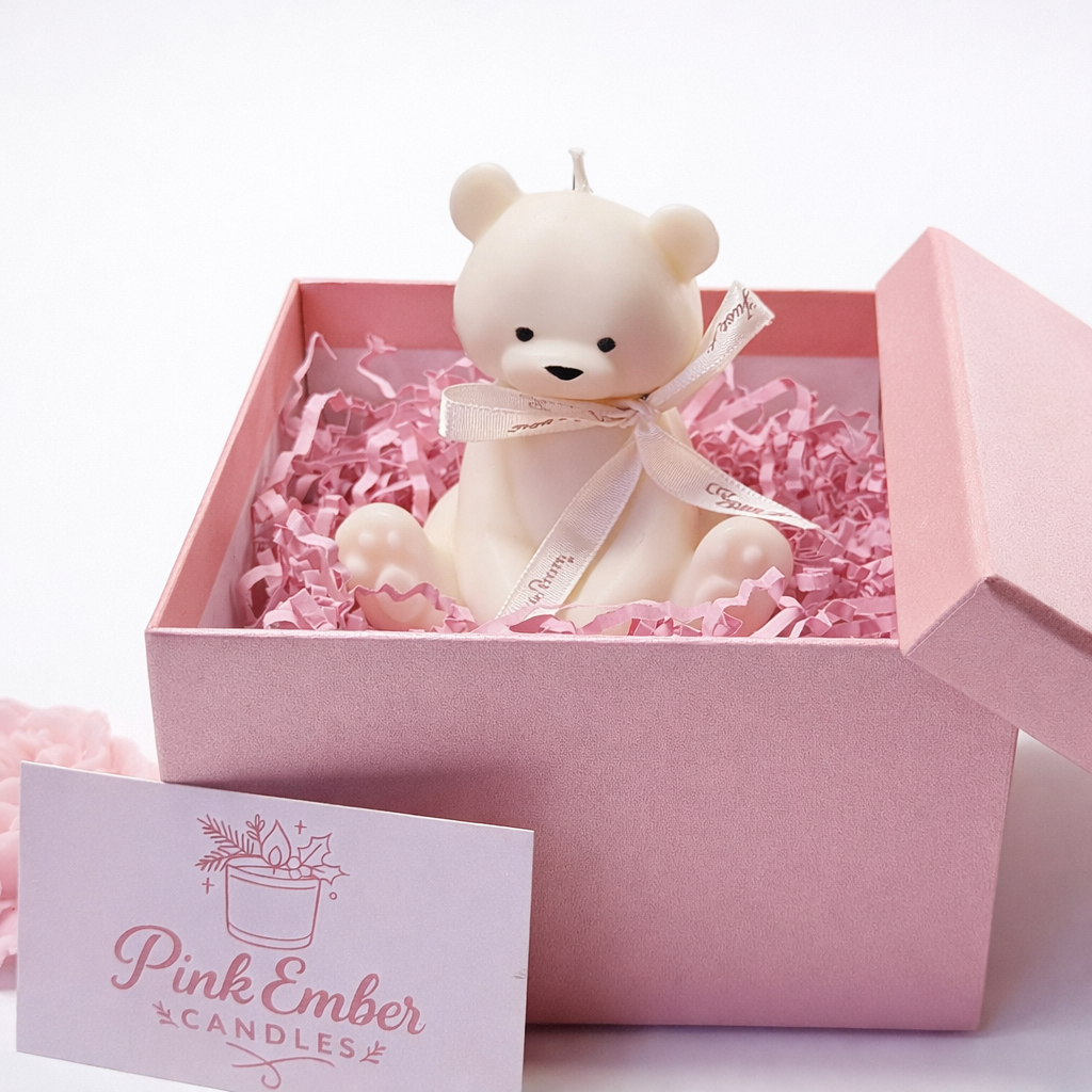 Pink Ember Bear